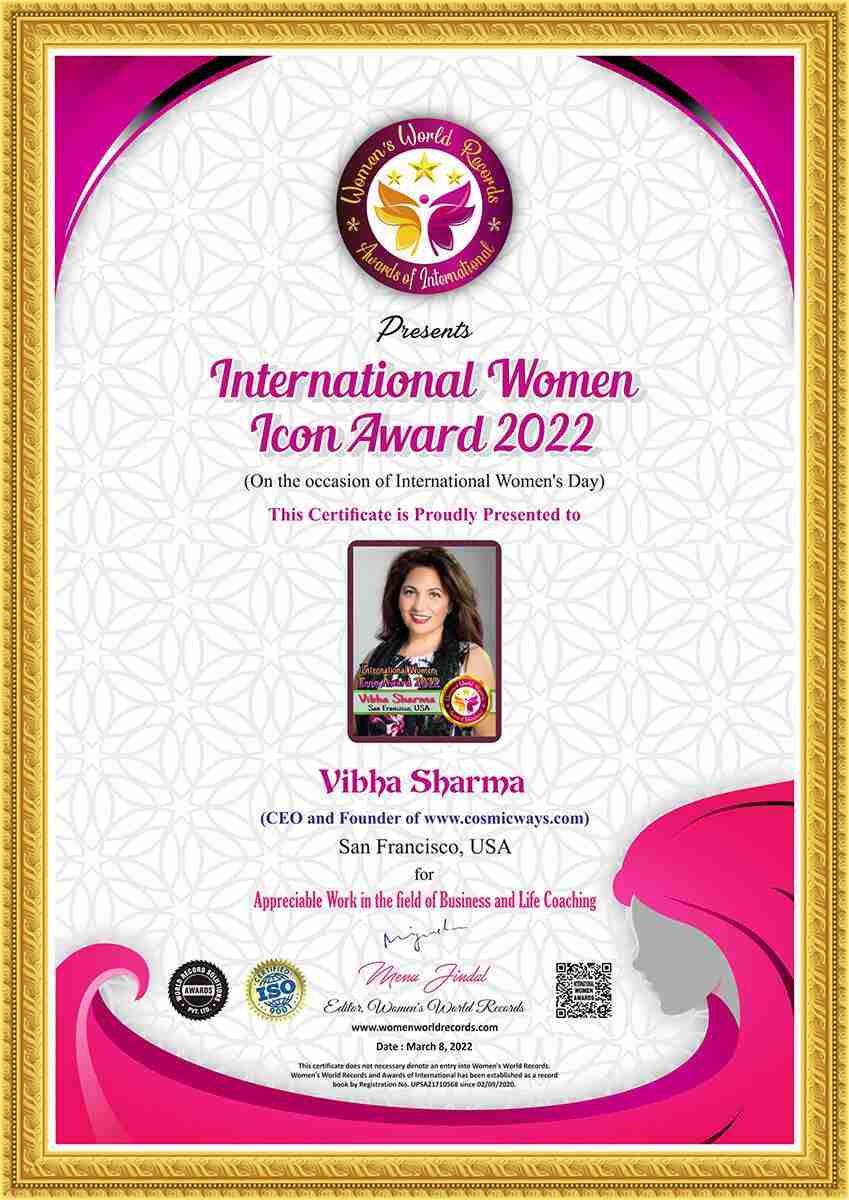 International Icon award